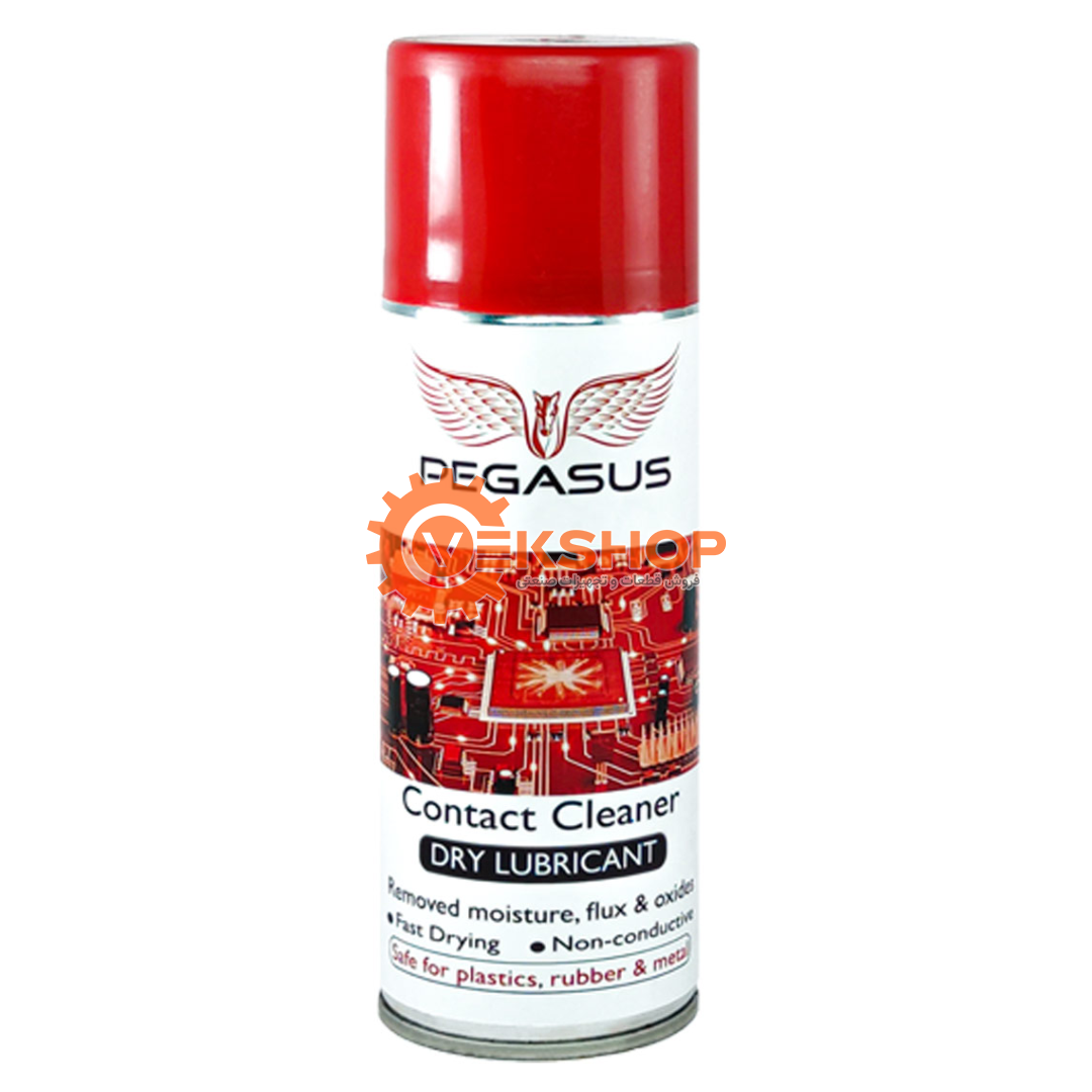 Contact cleaner dry lubricant pegasus-1 اسپری خشک پگاسوس – کنتاکت شور و تمیزکننده برد الکترونیکی