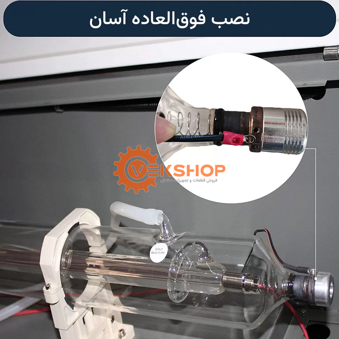 RECI T6 laser tube 130~160W-4 تیوب رسی RECI T6