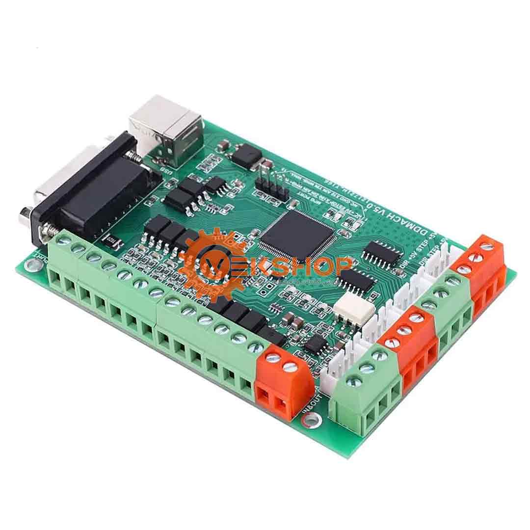 CNC controler 5 axis Mach3 Frequency 100 kHz-2 برد کنترلر سی ان سی